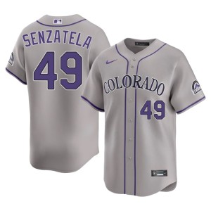 Rocks Mens #49 Antonio Senzatela Gray 2026-27 Jersey 749552-166