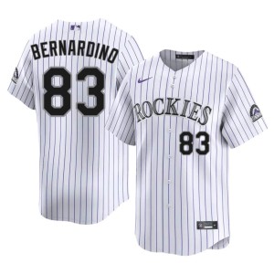 COL #83 Brennan Bernardino White Men New Jersey 944922-300