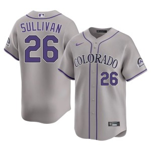 COL Rox #26 Men Brett Sullivan 2026-27 Gray Jersey 542411-481