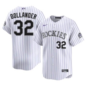 Rocks Chase Dollander Player #32 Men's White Jersey 497852-124