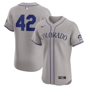 The Rocks Jackie Robinson Day Gray #42 2026 Men's Jersey 757782-400