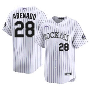 COL White Nolan Arenado Player Men's #28 Jersey 617784-125