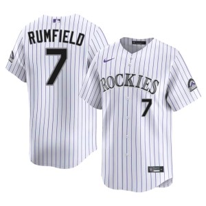 Rocks Men's #7 White TJ Rumfield New Jerseys 625490-929