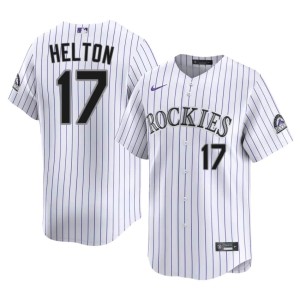 Rox White #17 Men Limited Todd Helton Jersey 312882-840