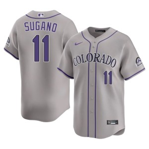 Rocks Gray Men's Tomoyuki Sugano #11 Replica Jerseys 620447-827