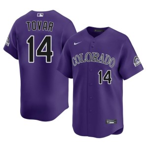 COL Rocks Ezequiel Tovar Mens #14 Player Purple Jersey 445874-592