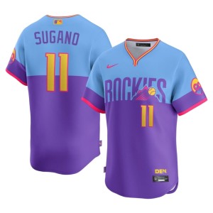 Rocks #11 2026-27 Mens Tomoyuki Sugano Purple/Blue City Connect Jerseys 996418-716