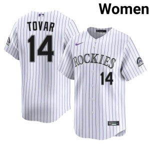 Colorado Ezequiel Tovar #14 Authentic White Women Jerseys 443752-604