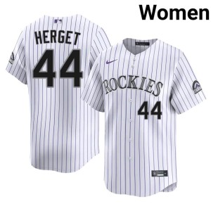 The Rox Women's White Jimmy Herget #44 2026-27 Jersey 794229-637