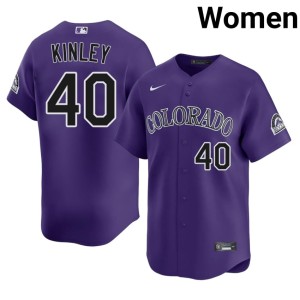 Rocks Tyler Kinley 2026 Womens Purple #40 Jersey 986298-892